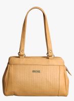 FOSTELO Yellow Polyurethane (Pu) Handbag