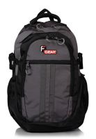 F GEAR 15 Inches Opel Grey Black Laptop Backpack