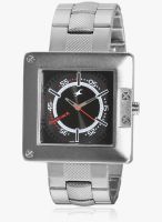Fastrack 3004Sm01-Dc509 Silver/Black Analog Watch