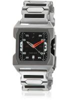 Fastrack Ne1474Sm02-J955 Silver/Black Analog Watch