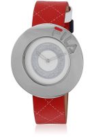 Fila 38-021-002 Red/Silver Analog Watch