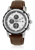 Fossil Fs4829 Brown/Two Tone Chronograph Watch