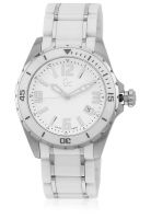 GC X85009G1S White Analog Watch