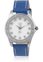 Gio Collection Ad-0058-C Blue/White Analog Watch