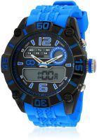 Gio Collection Blue Analog Watch