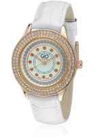 Gio Collection Gio G0024-06 White/Rose Gold Analog Watch