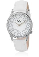 Gio Collection Gio G0030-01 White/White Analog Watch