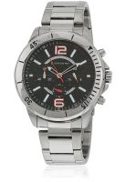 Giordano 1509-11 Silver/Black Chronograph Watch