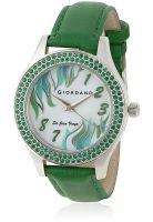 Giordano 2589-03 Green/Silver Analog Watch