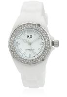 H2X Reef Stones White/White Analog Watch