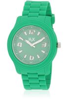 H2X Splash Unisex Green/Green Analog Watch