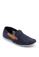 High Sierra Navy Blue Moccasins