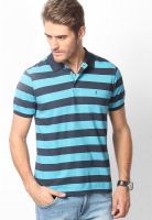 Indian Terrain Blue Polo T-Shirt