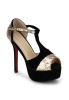 J Collection Golden Stilettos