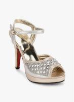 J Collection Silver Stilettos