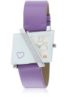 KILLER Klw187C-Purple/Silver Analog Watch