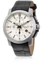 Kenneth Cole Ikc1845 Black/White Chronograph Watch