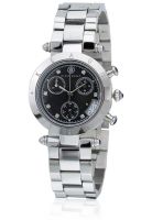 Klaus Kobec Kk-10013-04 Silver/Black Chronograph Watch