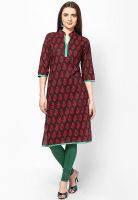 Kurti'S Red Printed Kurtis