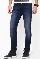 Lee Blue Low Rise Skinny Fit Jeans