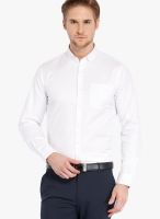 Mark Taylor White Slim Fit Formal Shirt