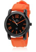 Maxima Attivo 26920Pagb Orange/Black Analog Watch