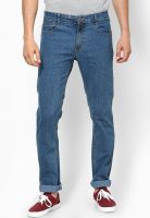 Newport Blue Low Rise Slim Fit Jeans