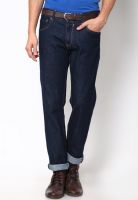 Newport Zip Fly Blue Slim Fit Jeans