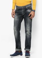 Pepe Jeans Black Low Rise Skinny Fit Jeans