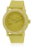 Puma Pu103202006U Yellow Analog Watch