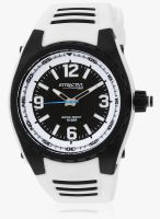 Q&Q Vp31j004y-Sor White/Black Analog Watch