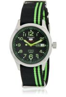 Seiko SRP273K1 Green/Black Analog Watch