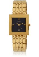 Timex Bg07 Golden/Blue Analog Watch