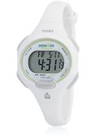 Timex T5K606 White/White Digital Watch