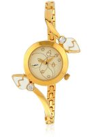 Timex Ti000N80100 Golden/White Analog Watch