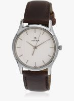 Titan Brown Analog Watch