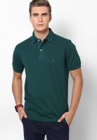 Tommy Hilfiger Green Pt Half Sleeve Polo T-Shirt