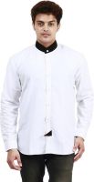 Trendster Men's Solid Casual White Shirt
