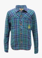 UFO Green Casual Shirt