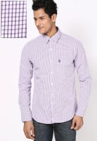 U.S. Polo Assn. Purple Casual Shirt