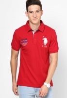 U.S. Polo Assn. Red Polo T-Shirt