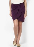 Vero Moda Purple Flared Skirt