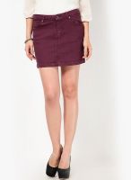 Vero Moda Purple Pencil Skirt