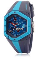 Zoop Iron Man C3036Pp10 Blue/Blue Analog Watch