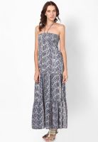 s.Oliver Blue Mix Long Dress