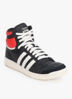 Adidas Originals Top Ten Hi Black Sneakers