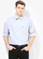 Allen Solly Grey Slim Fit Casual Shirt