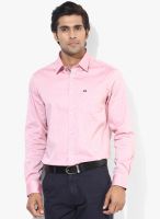 Arrow Sports Pink Slim Fit Casual Shirt
