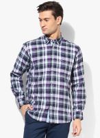 Arrow Sports Purple Regular Fit Casual Shirt