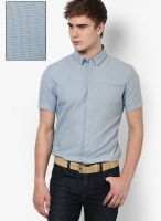 Calvin Klein Jeans Grey Regular Fit Casual Shirt